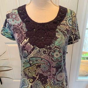 Caribbean Joe ladies blouse